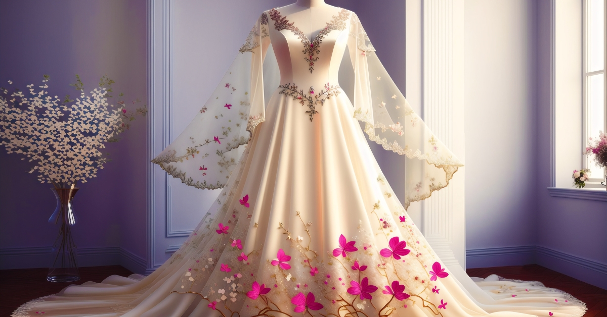 Floral Lace Gown